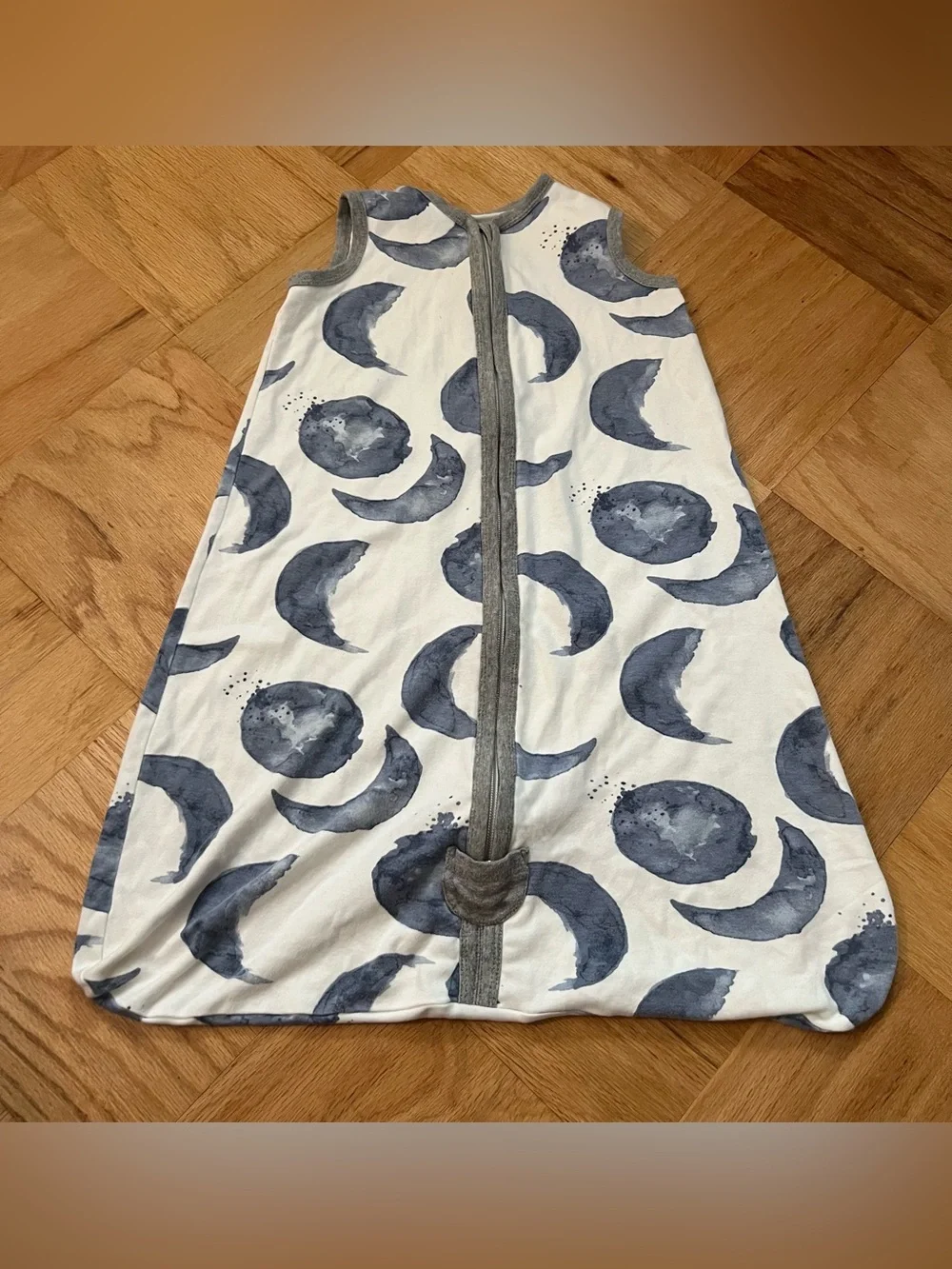 Burt’s Bees Baby Beekeeper Sleep Sack Medium Organic Cotton Moons 0.5 TOG